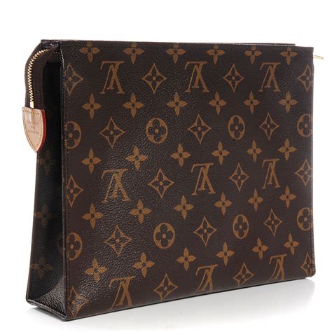 louis vuitton toiletry pouch 26 review|Louis Vuitton monogram pouch.